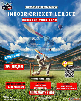 Indoor cricket training dallas