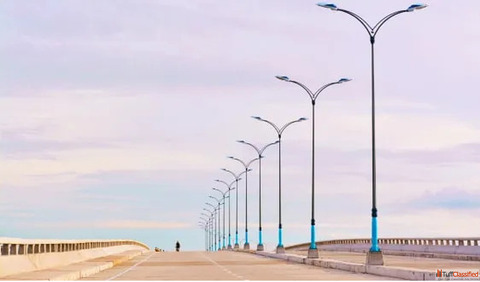 Solar Poles - High-Strength Solar Street Light Pole