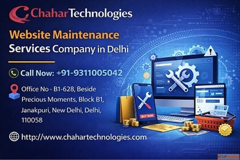 Reliable Website Maintenance Services Company in Delhi - Chahar Technologies
