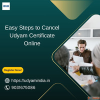 Easy Steps to Cancel Udyam Registration Online