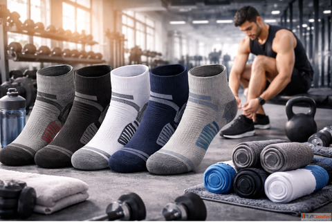 Gym Socks Men - Premium Workout Sports Socks - Yadav Products