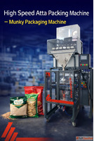 High Speed Atta Packing Machine - Munky Packaging Machine
