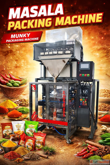 Masala Packing Machine - Munky Packaging Machine