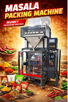 Masala Packing Machine - Munky Packaging Machine
