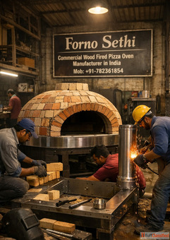 Commercial Wood Fired Pizza Oven Manufacturer in India