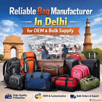 Reliable Bag Manufacturer In Delhi for OEM Bulk Supply