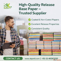 High-Quality Release Base Paper Supplier for Label Laminatio...