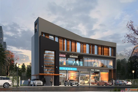 Commercial Architects in KreateCube Rampur for Modern Business Design