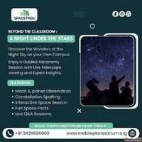 Educational Planetarium Show for Schools and Events