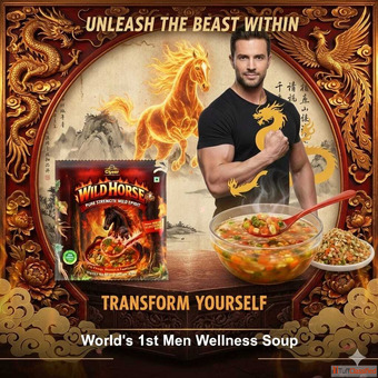 Feel the Wild Strength Power Passion Performance