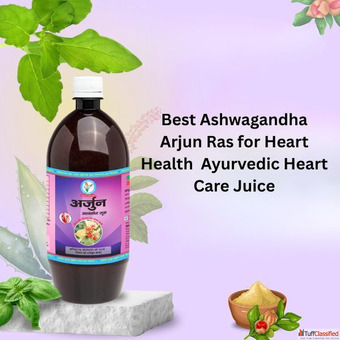 Best Ashwagandha Arjun Ras for Heart Health Ayurvedic Heart Care Juice