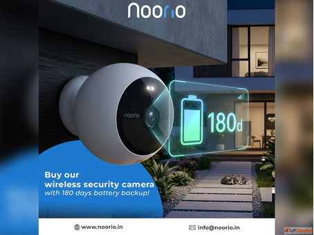 Battery powered security camera