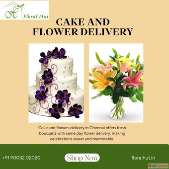 Buy cake and flower delivery in Chennai