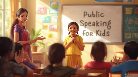 Public Speaking for Kids Kanpur - LearnifyU