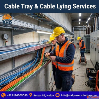 Cable Tray Cable Lying services