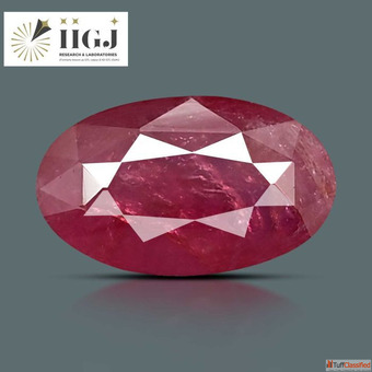 Certified Ruby Stone Rashi Ratan Bhagya
