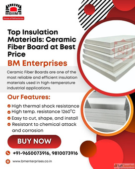 Top Insulation Materials Ceramic Fiber Board at Best Price