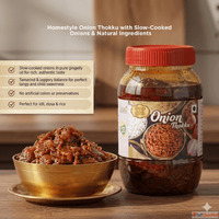South Indian Style Onion Thokku Fresh Spicy Delicious