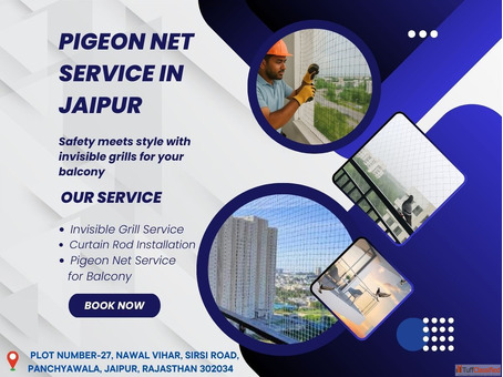 Top Rated Pigeon Net Service in Jaipur for Safe Balcony