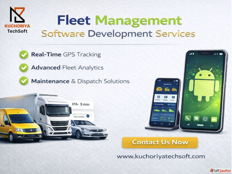 Fleet Management Software Development Services Kuchoriya TechSoft