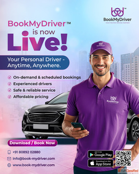 Book Trusted Drivers Anytime Anywhere