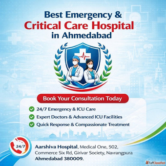 Emergency Critical Care Hospital in Ahmedabad - Fast Safe Effective Care
