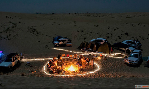 Overnight Desert Safari Dubai - Book Night Camping Desert Adventure with Tripa Tours