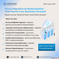 Cloud Migration Modernization Services by Teleglobal Interna...