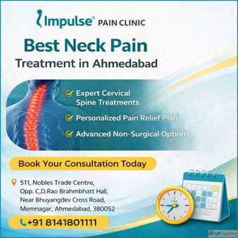 Best Neck Pain Treatment in Ahmedabad with Personalized Care