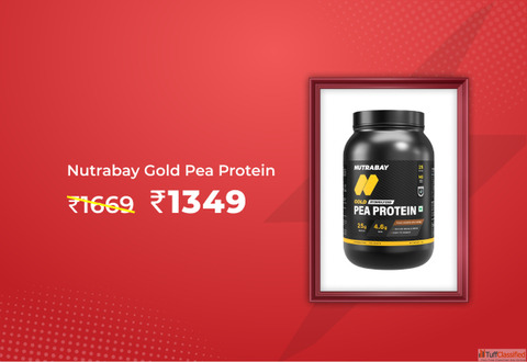 Nutrabay Gold Pea Protein Rs 1349 Worth Rs 1669