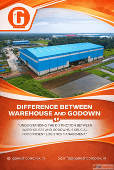 Difference Between Warehouse and Godown - Ganesh Complex
