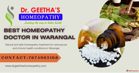 Best Homeopathy Doctor in Warangal - Dr. Geetha's Homeopathy Clinic