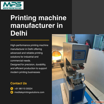 Printing machine manufacturer in Delhi