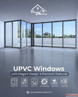 Designed for Rain Dust and Daily Life UPVC Windows and Doors...
