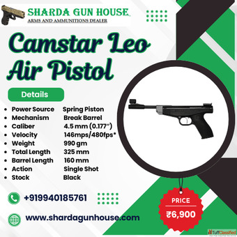 Premium Camstar Leo Make in India Pistol - Sharda Gun House