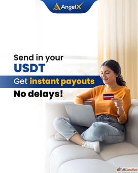 AngelX Instant Pay Turn USDT into Cash with No Delays