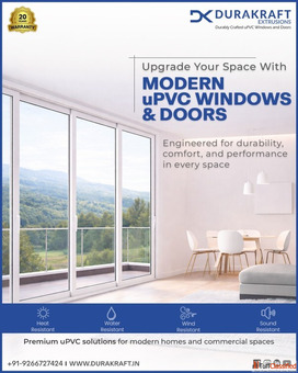 Best uPVC Windows and Doors by Leading uPVC Window Door Profile Manufacturer