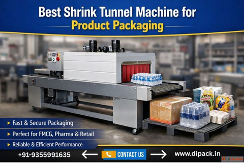 Best Shrink Tunnel Machine for Product Packaging