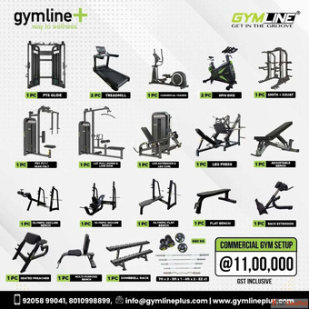 Wholesale Gym Equipment Supplier in India for Commercial Gyms - Gymlineplus