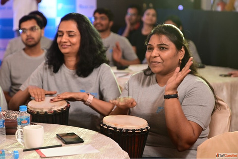Drum Circle Activity in Goa
