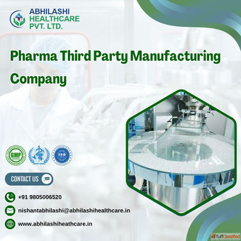 Pharma Third Party Manufacturing Company