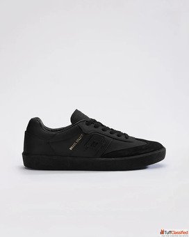 Black Sneakers for Men- Lotto Stylish Black Men's Shoes
