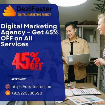 Top Digital Marketing Agency Offering 45 Discount on All Services