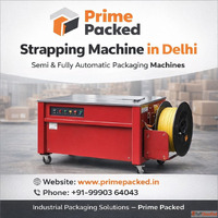 Find Strapping Machine in Delhi with Prime Packed