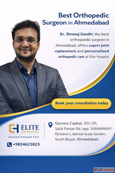 Trusted Specialist Dr. Shrenuj Gandhi - Top Orthopedic Surgeon in Ahmedabad