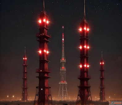 Instapower Best Aviation Warning Lighting for Towers High Structures