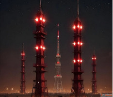 Instapower Best Aviation Warning Lighting for Towers High St...