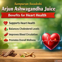 Sampuran Swadeshi Arjun Ashwagandha Juice Benefits for Heart...