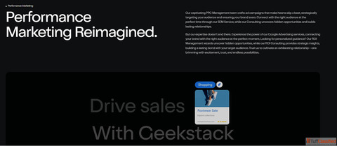 Performance Marketing Services in India Geekstack