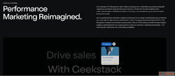 Performance Marketing Services in India Geekstack